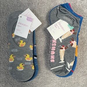 Xhilaration Days of the Week Socks and Liners NWT